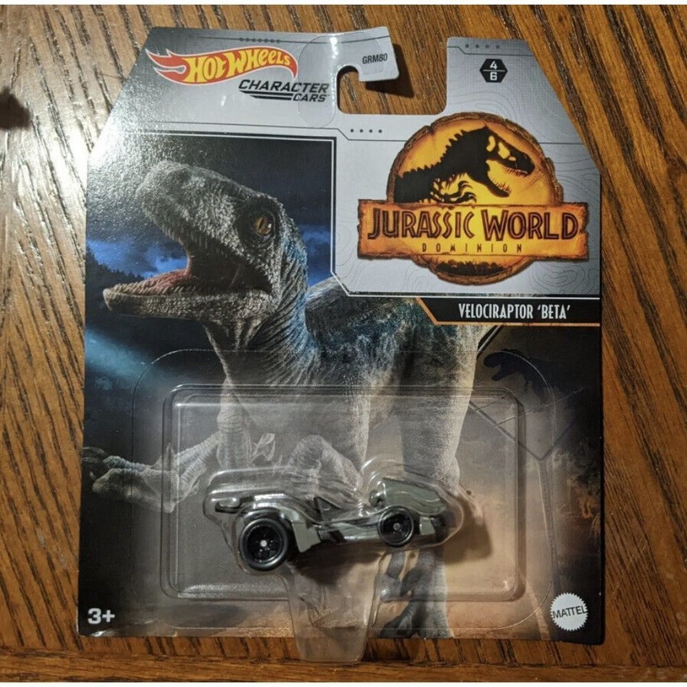 Velociraptor Beta - Jurassic World - Hot Wheels Character Cars (2022)